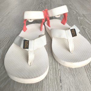 Teva Flip flops with Ankle Strap Size 6